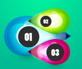 Circle elements business template vector 11