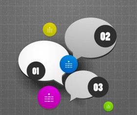 Circle elements business template vector 21