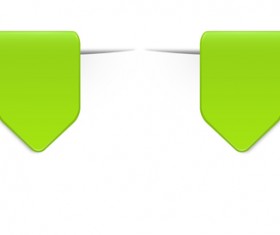 Colored bookmarks design vectors set 06