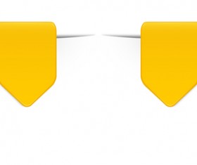 Colored bookmarks design vectors set 07