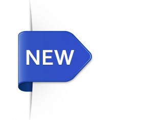 Colored bookmarks design vectors set 12