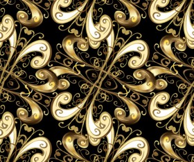 Decorative ornate pattern seamless vector 02
