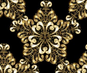 Decorative ornate pattern seamless vector 03