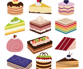 Different cake vector material