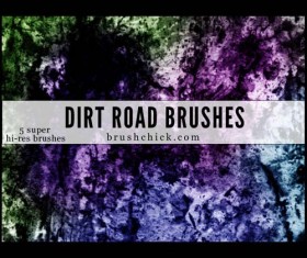 Dirt Road Photoshop Brushes
