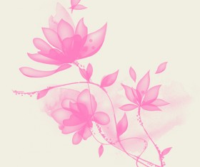 Elegant flower Photoshop Brushes