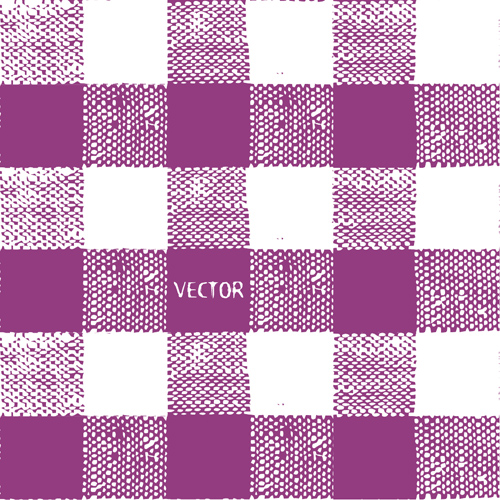 Fabric textures seamless pattern vectors