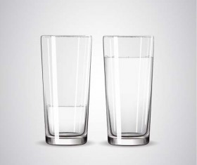 Glass Cup vector - for free download