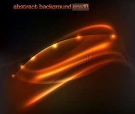 Light with abstract background art vector