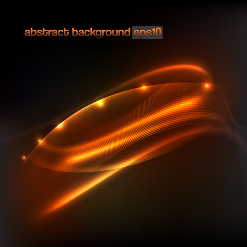 Light with abstract background art vector
