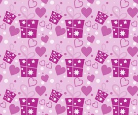 Love seamless pattern vector material 01