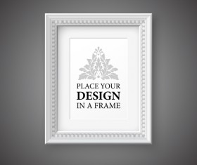 Modern photo frame creative vectors material 04