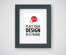 Modern photo frame creative vectors material 06