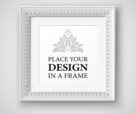 Modern photo frame creative vectors material 08