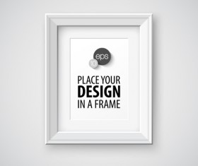 Modern photo frame creative vectors material 10