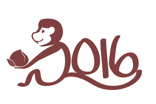 Monkey with 2016 Photoshop brushes
