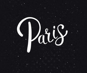 Paris design elements vectors set 05