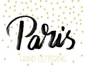 Paris design elements vectors set 06
