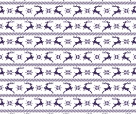 Simple christmas pattern seamless vectors 01