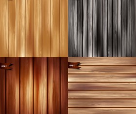 Vector wooden textures background design set 06