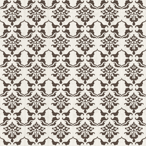 Vintage ornaments patterns seamless vector 03