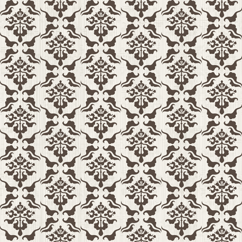 Vintage ornaments patterns seamless vector 04