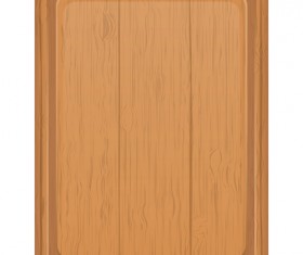 Wooden cutting board vector design set 02
