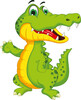 Cute crocodile cartoon styles vectors 07 free download