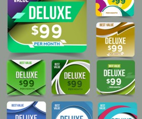 Best value sale banners vector material 02