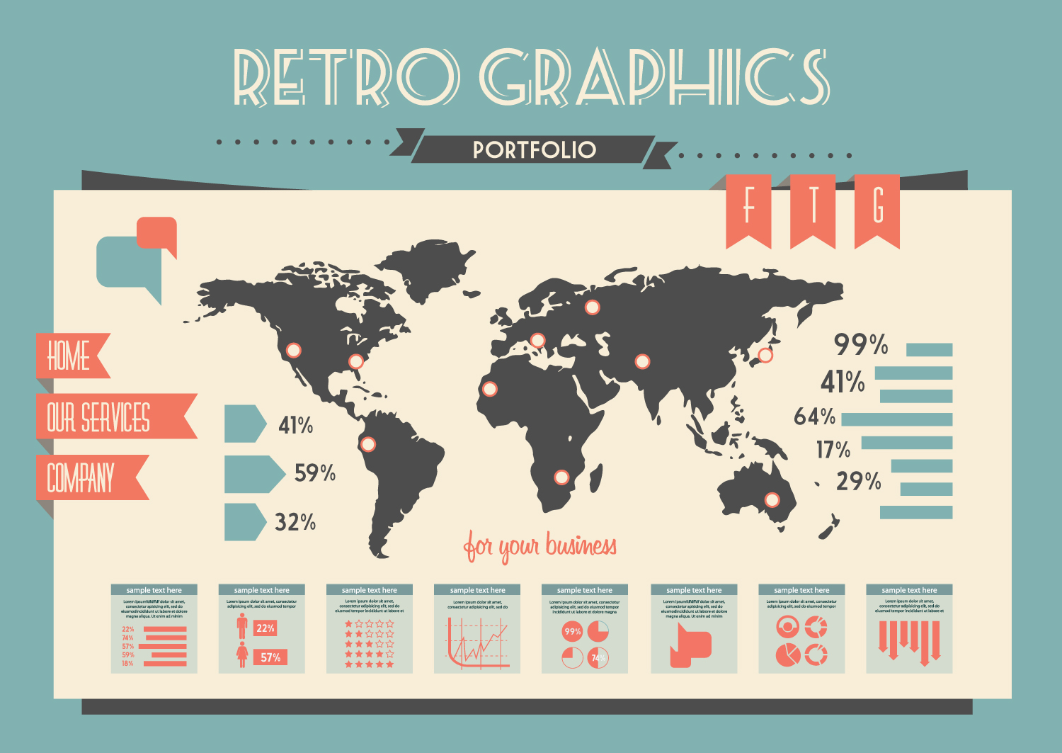 Business Infographic creative design 3800