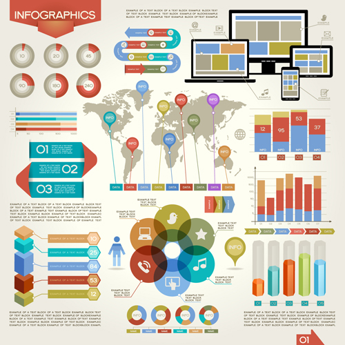 Business Infographic creative design 3806