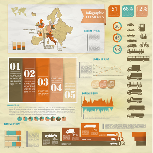 Business Infographic creative design 3812