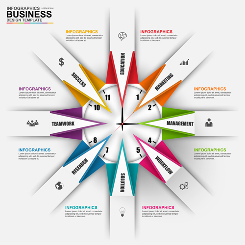 Business Infographic creative design 3830