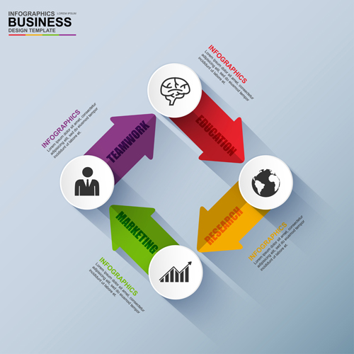 Business Infographic creative design 3836