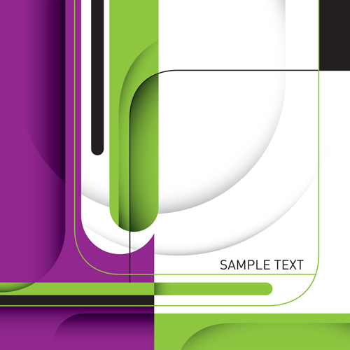 Business designed abstract shapes template vector 05