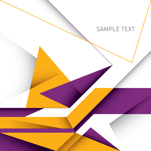 Business designed abstract shapes template vector 07