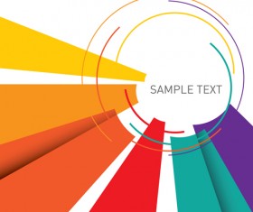 Business designed abstract shapes template vector 08