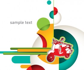 Business designed abstract shapes template vector 11