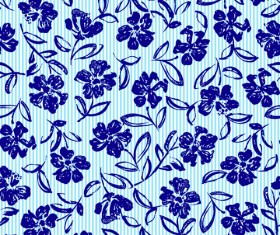 Children seamless pattern with flower vector 06