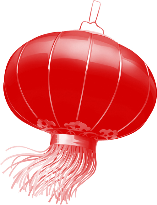 Chinese lantern Photoshop brushes