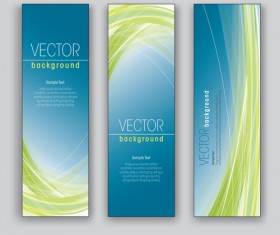Creative modern banners set vector 01