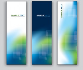 Creative modern banners set vector 02