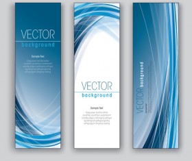 Creative modern banners set vector 04