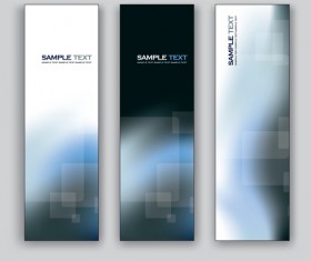 Creative modern banners set vector 06
