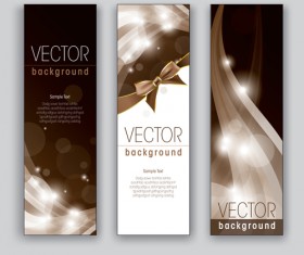 Creative modern banners set vector 09