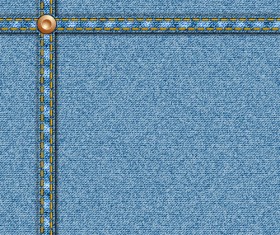 Denim fabric textured pattern vector 05