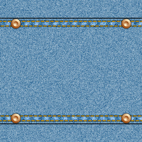 Denim fabric textured pattern vector 09