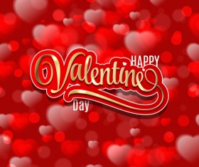 Dream heart pattern valentines vector 01