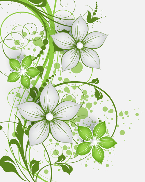 Floral Vector - Vector Flower Background HD Wallpapers 29356 - Baltana ...