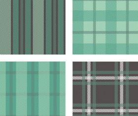 Fabric plaid pattern vector material 05